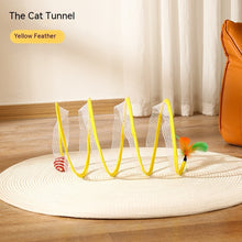 Folded Cat Tunnel Spring Toy